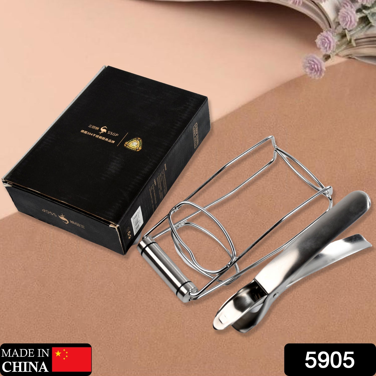 5905 Stainless Steel Bowl Clips Anti Hot Dish Plate Lifter Pan Dish Gripper Clamp Harness Holder Tong (Pack Of 2Pc) DeoDap 5905 Stainless Steel Bowl Clips Anti Hot Dish Plate Lifter Pan Dish Gripper Clamp Harness Holder Tong (Pack Of 2Pc) DeoDap